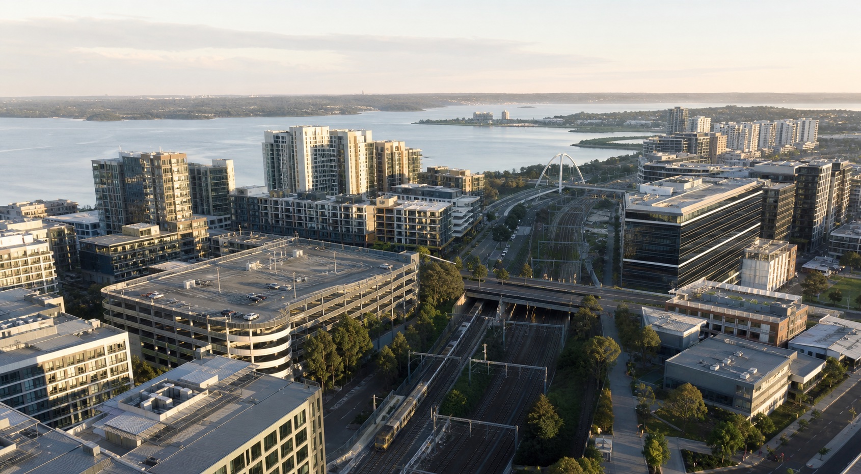 Australian mixed-use precinct combining property and urban infrastructure