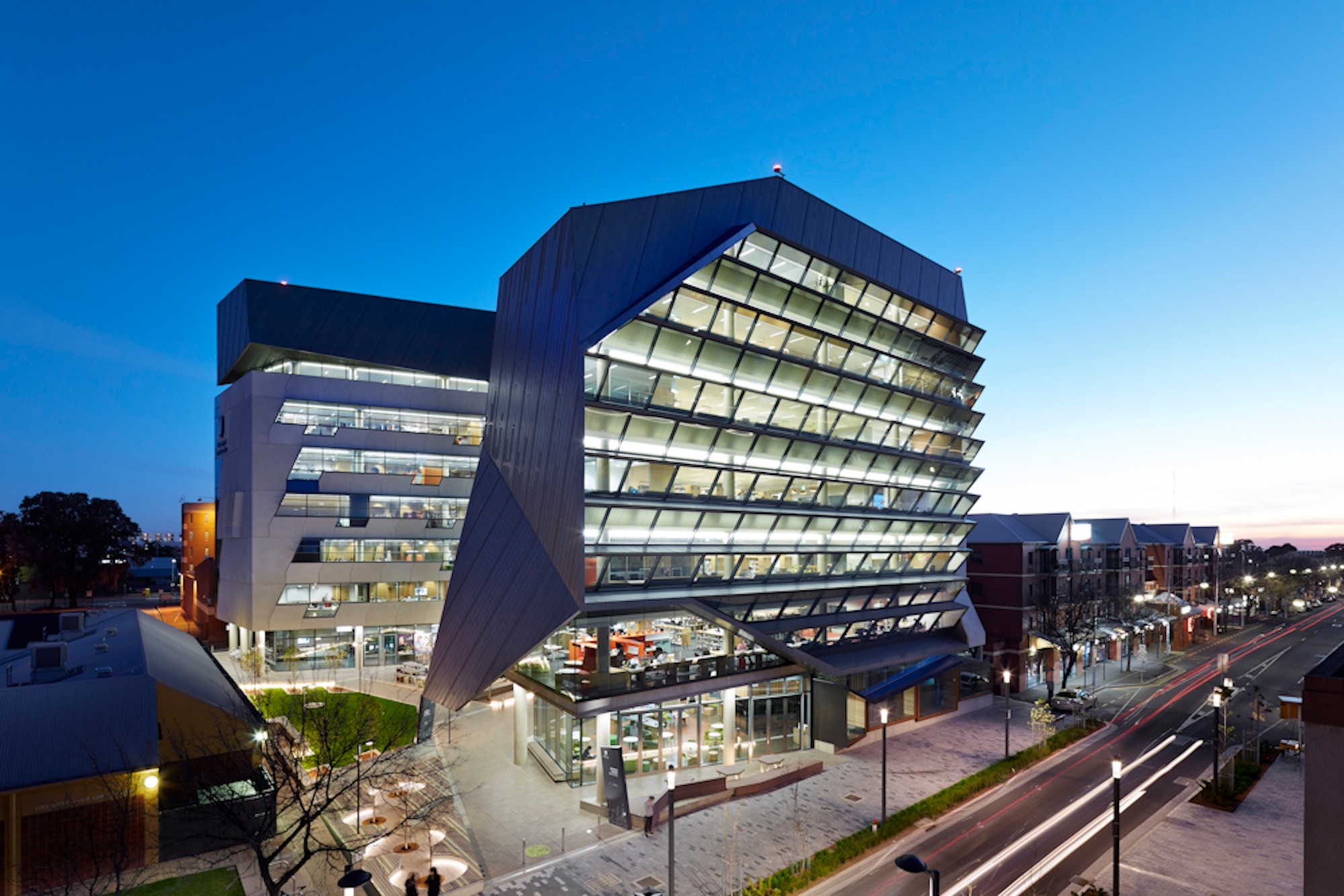 Jeffrey Smart Building on Hindley Street in Adelaide’s City West precinct