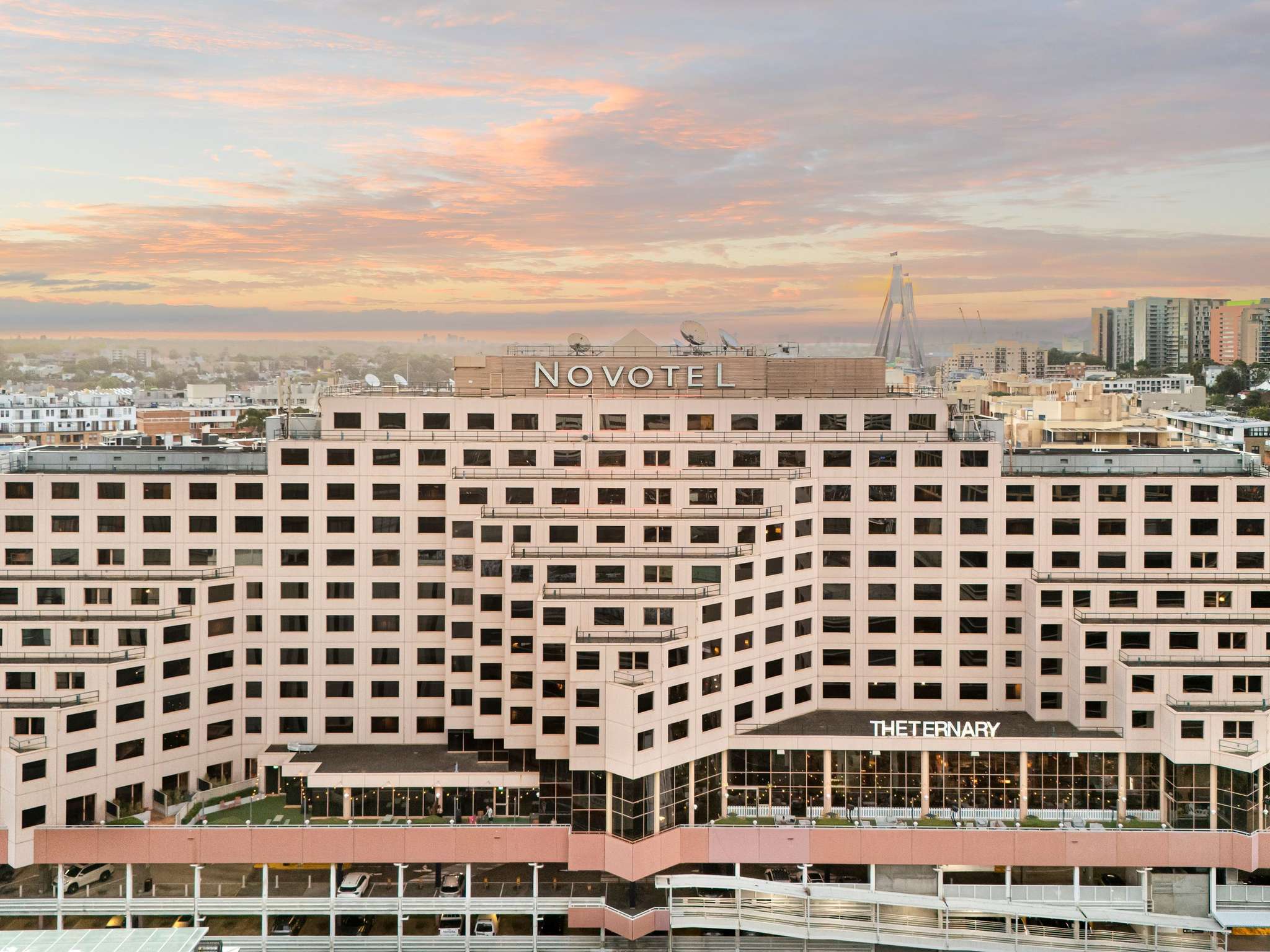 Novotel Sydney on Darling Harbour at 100 Murray Street in Pyrmont