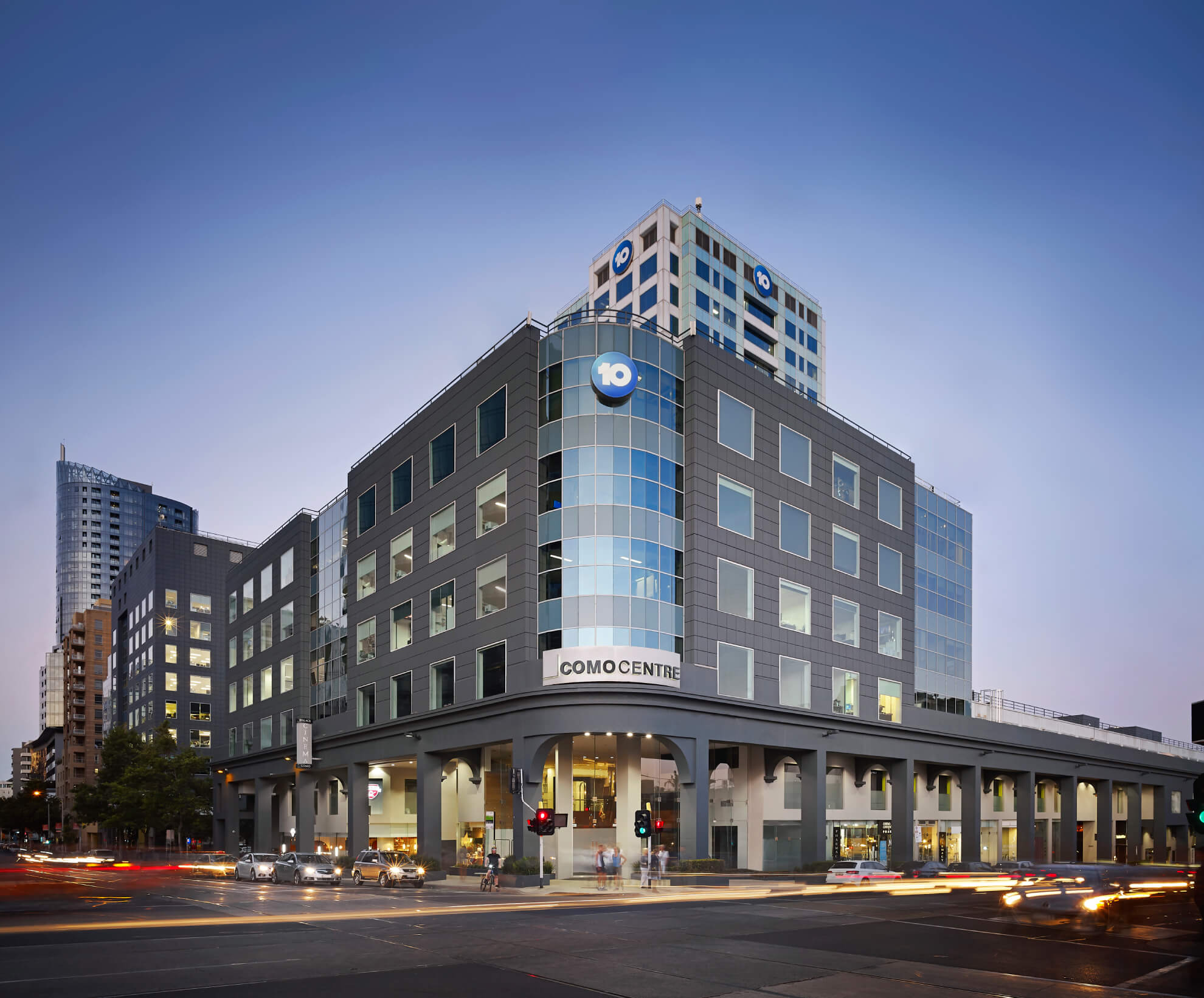 Como Centre mixed-use commercial complex in South Yarra