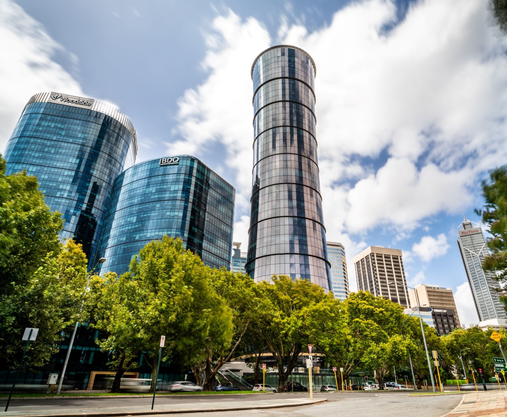 Capital Square mixed-use towers in Perth