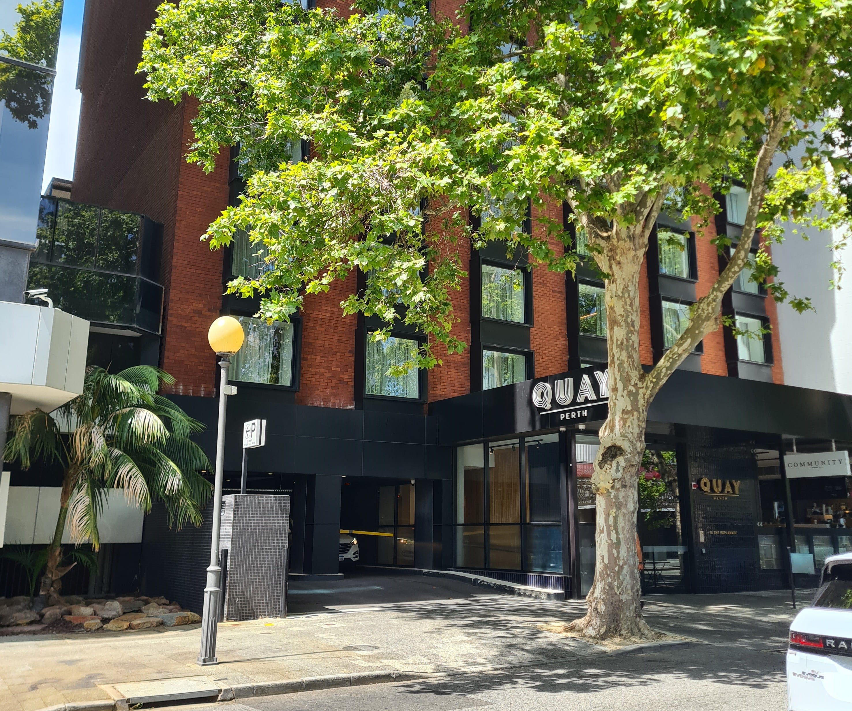 Elizabeth Quay waterfront and commercial precinct in Perth CBD